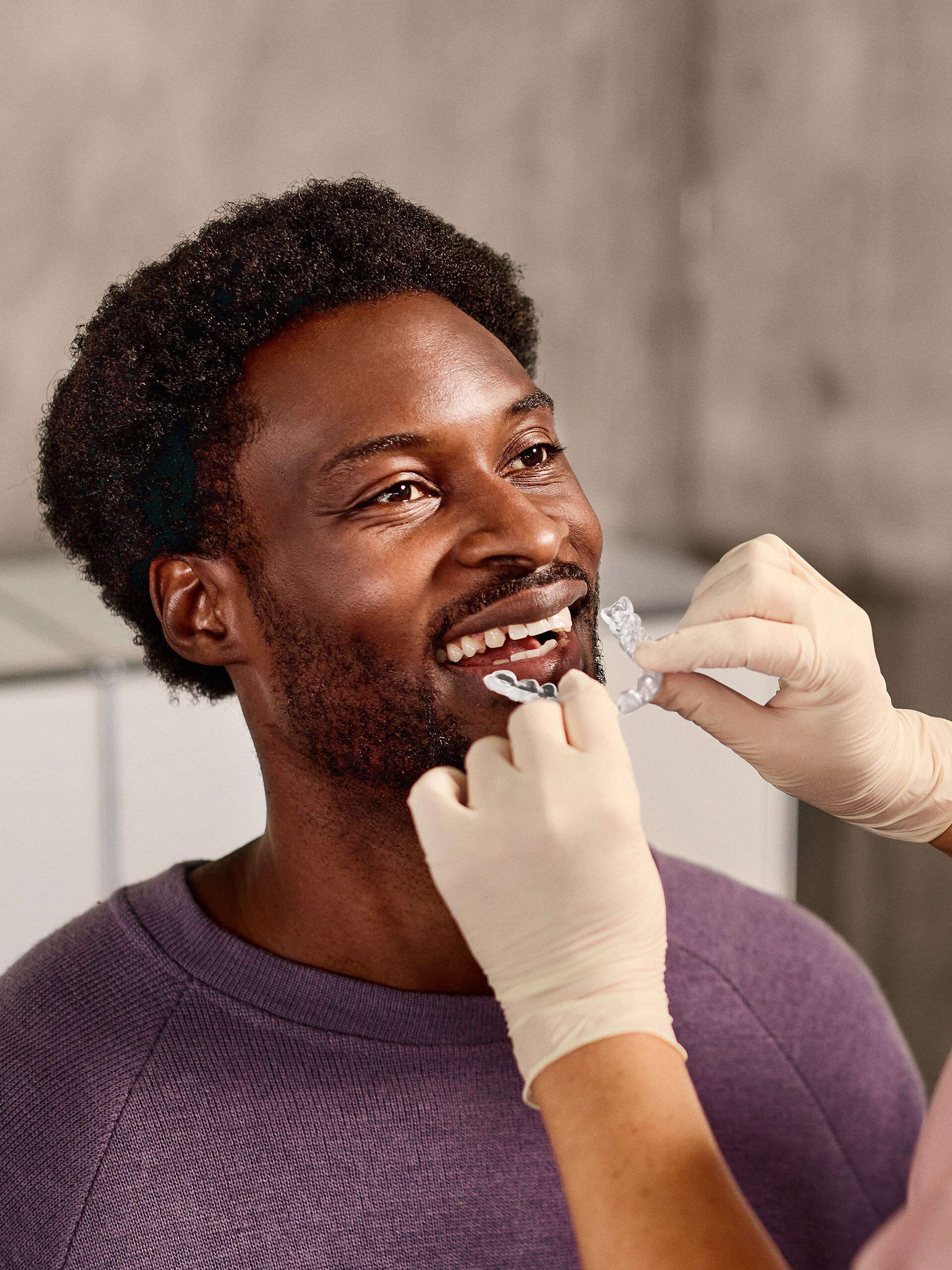 DentaMile Aufbissschienen Workflow Prozess