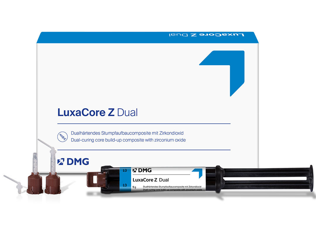 Perfekter Stumpfaubau mit LuxaBond Universal & LuxaCore Z Dual